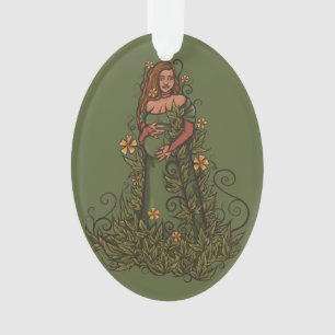 Ornamento Terra Deusa Mãe Druida