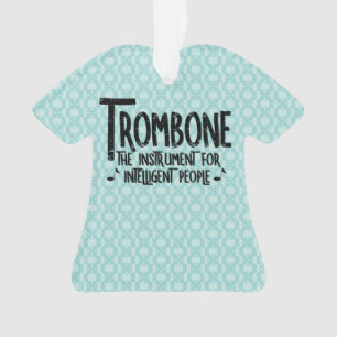 Ornamento Texto Bruto de Trombone Inteligente