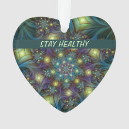 Ornamento Texto próprio azul-abstrato azul-claro roxo