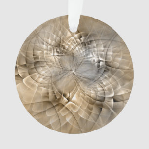 Ornamento Textura de Arte Fractal Moderno Abstrato Tons da T