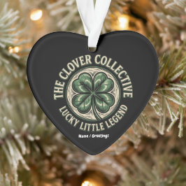 Ornamento The Clover Collective Vintage Pequena Lenda Sortud