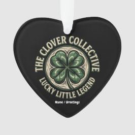 Ornamento The Clover Collective Vintage Pequena Lenda Sortud