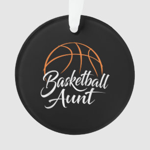 Ornamento Tia de Basquete de Basquete Mãe Tia Gift