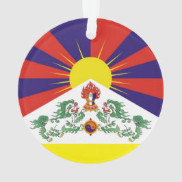 Ornamento Tibete, Leões de Neve, Bandeira Tibetana - Os Hima
