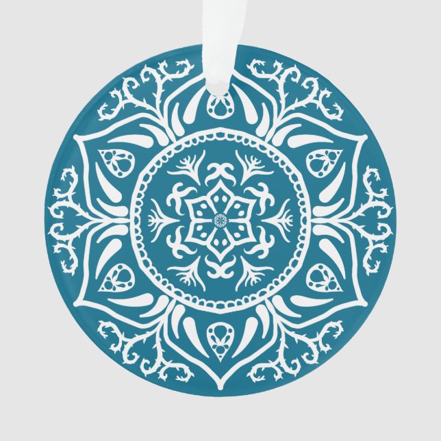 Ornamento Tidepool Mandala (Frente)