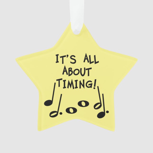Ornamento Timing Musical (Frente)