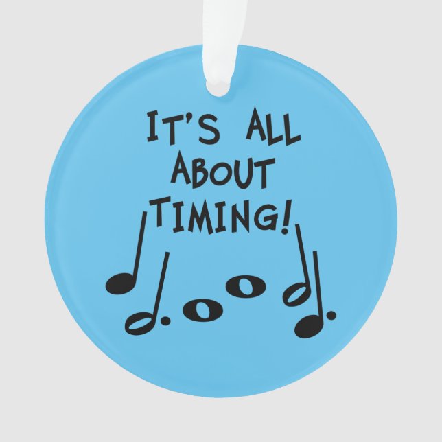 Ornamento Timing Musical (Frente)