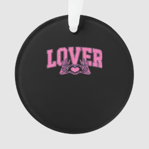 Ornamento Tipo de letra com mãos esqueléticas clássicas