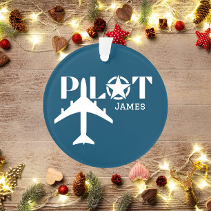 Ornamento Tipografia de Piloto & Avião Militar, Minimalista