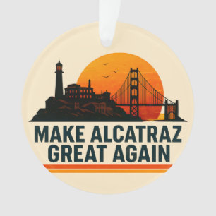 Ornamento Torne O Excelente Alcatraz Engraçado Novamente