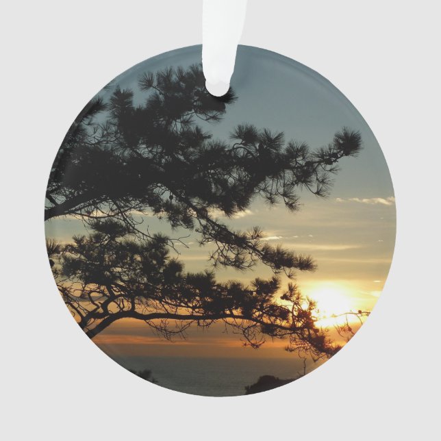Ornamento Torrey Pine Sunset I California Landscape (Frente)