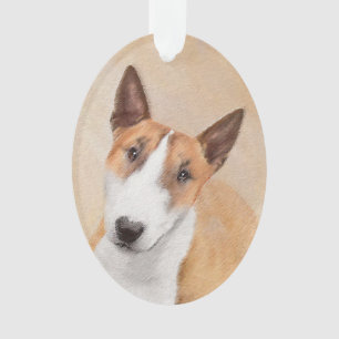 Ornamento Touro Miniatura - Pintura Terrier - Bonito Origina