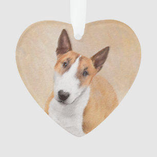 Ornamento Touro Miniatura - Pintura Terrier - Bonito Origina