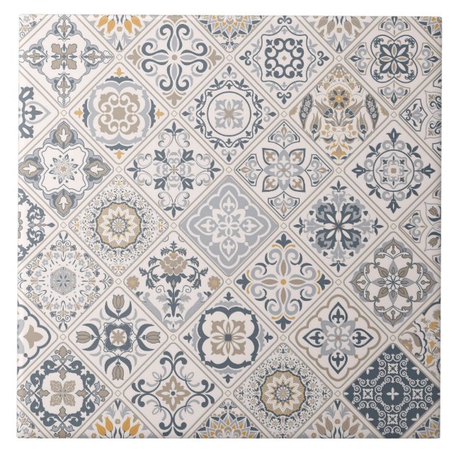 Ornamento tradicional português e espanhol Boho  (Frente)