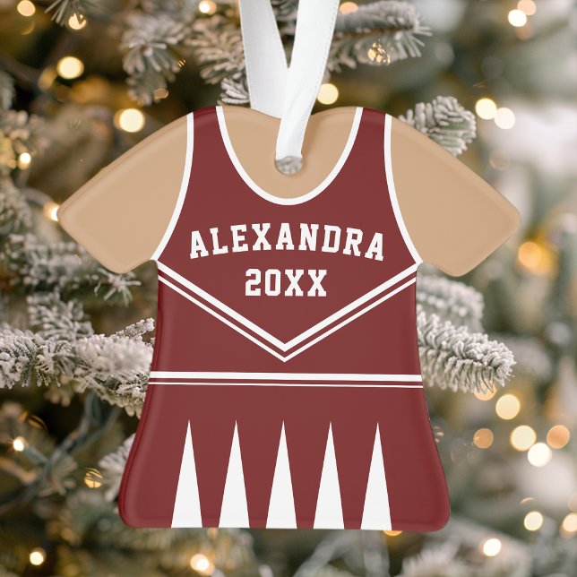 Ornamento Traje de Cheerleader Uniforme da Equipe Varsity Vi (Criador carregado)