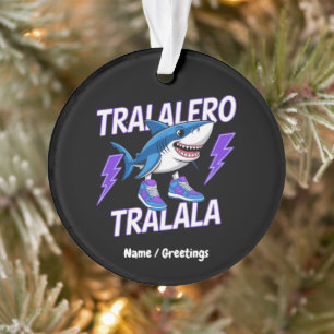 Ornamento Tralalalero Tralala Bootleg - Memória do Tubarão E