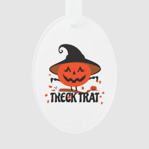 Ornamento Treck Trat Pumpkin sorrindo