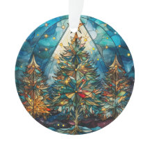 Três Árvores De Vidro Manchas