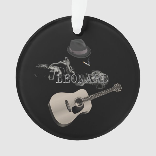 Ornamento Tributo ao cigarro de Leonard (Frente)
