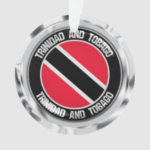 Ornamento Trinidad e Tobago Round Emblem