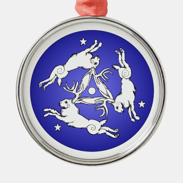 Ornamento Triplo Jackalope (Frente)