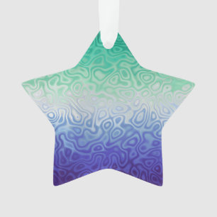 Ornamento Trippy Ripply Funky Boho MLM Homens que Amam Homen