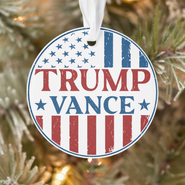 Ornamento Trump Vance  (Árvore)