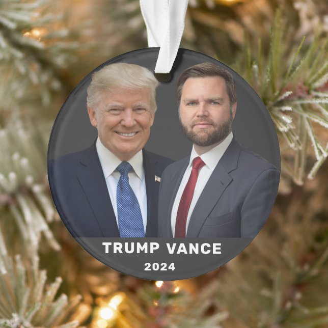 Ornamento Trump Vance  (Árvore)