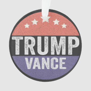 Ornamento Trump Vance Republican American Election Gift