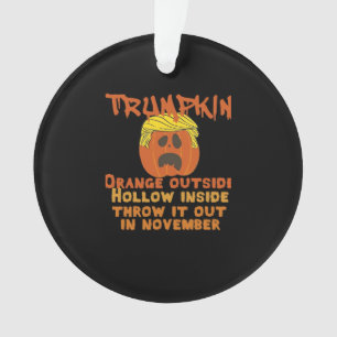 Ornamento Trumpkin Dentro joga fora do clássico de novembro