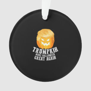 Ornamento Trumpkin Faz Excelente De Halloween De Novo Figuri