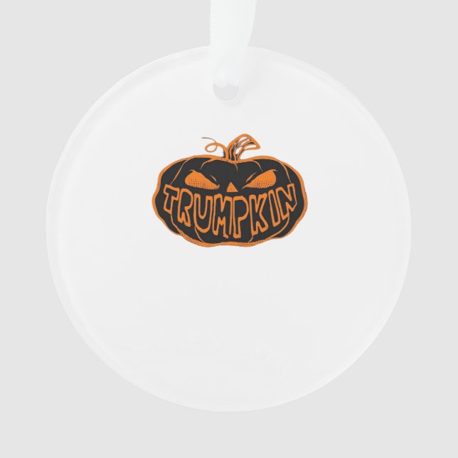 Ornamento Trumpkin Halloween (Frente)