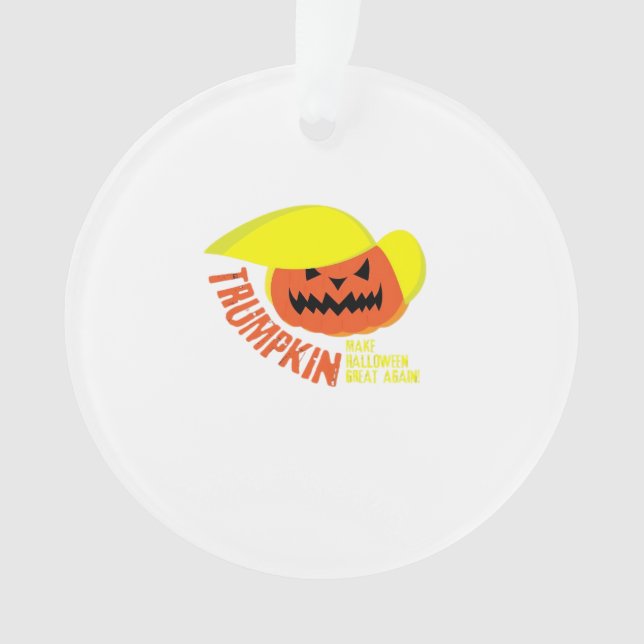 Ornamento Trumpkin - Mash Engraçado (Frente)