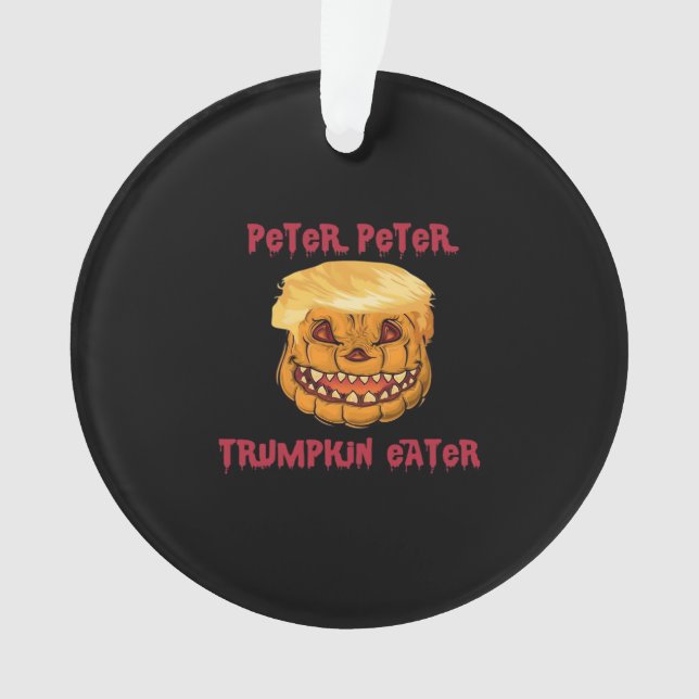 Ornamento Trumpkin Pumpkin Eater Clássico (Frente)