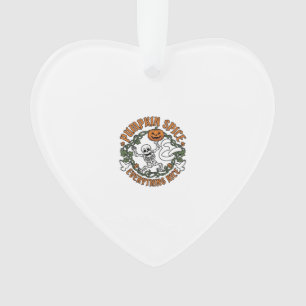 Ornamento Tudo Bom de Abóbora e Especiarias no Halloween Esq