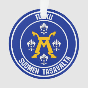 Ornamento Turku Round Emblem
