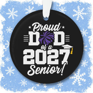 Ornamento Turma de 2027 Formatura do Ensino Médio Grito de A