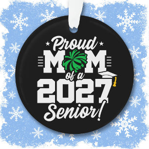 Ornamento Turma de 2027 Formatura do Ensino Médio Grito de A