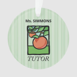 Ornamento Tutor, Professor Obrigado, Apple