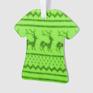 Ornamento Ugly Christmas Sweater pattern