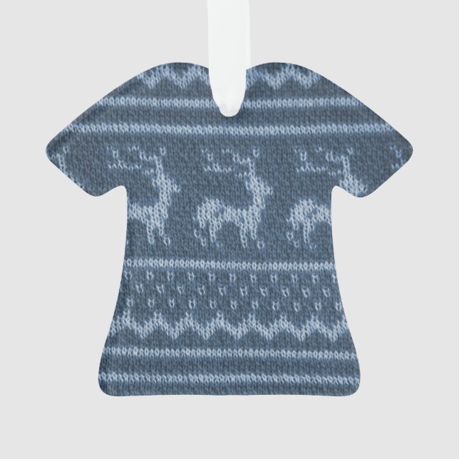 Ornamento Ugly Christmas Sweater pattern (Verso)