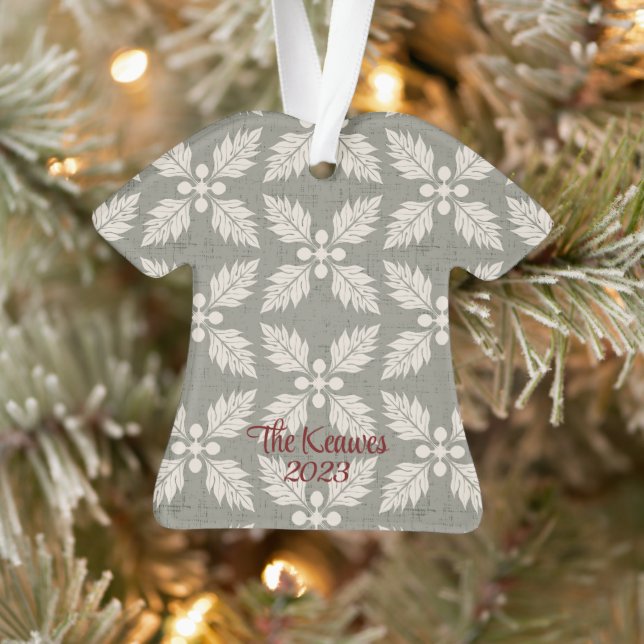 Ornamento "Ulu "Oma" oma", Reversible Māla Lani (Árvore)