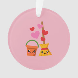 Ornamento Um Amor Duradoura