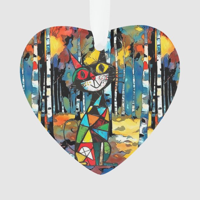 Ornamento Um Dia Abstrato (Frente)