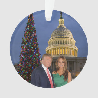 Ornamento Um Natal Trump: Donald e Melania