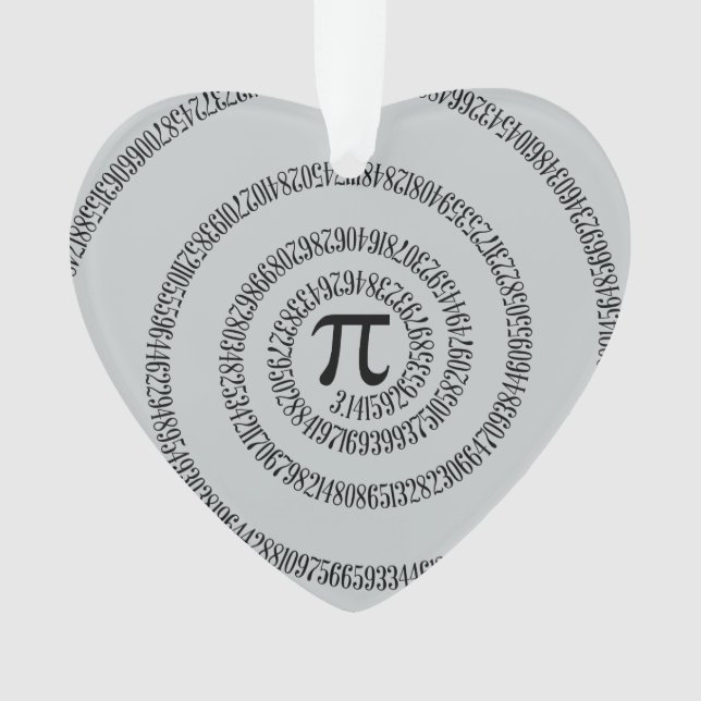 Ornamento Um sPIral para Pi Clique em Personalizar Alterar C (Frente)