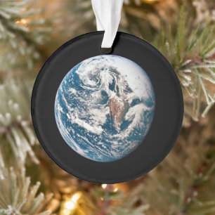 Ornamento Uma Terra Tirada Da Nave Espacial Apollo 10.