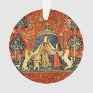 Ornamento Unicorn Tapestries Lady Legend Medieval