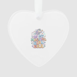 Ornamento Unicórnio Na Minha Era de Garota Mágica Kawaii Ade