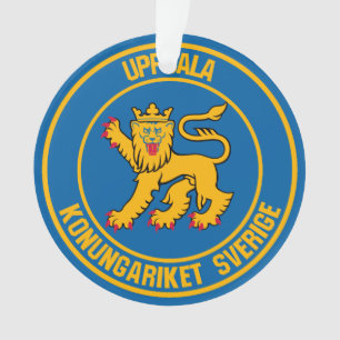 Ornamento Uppsala Round Emblem